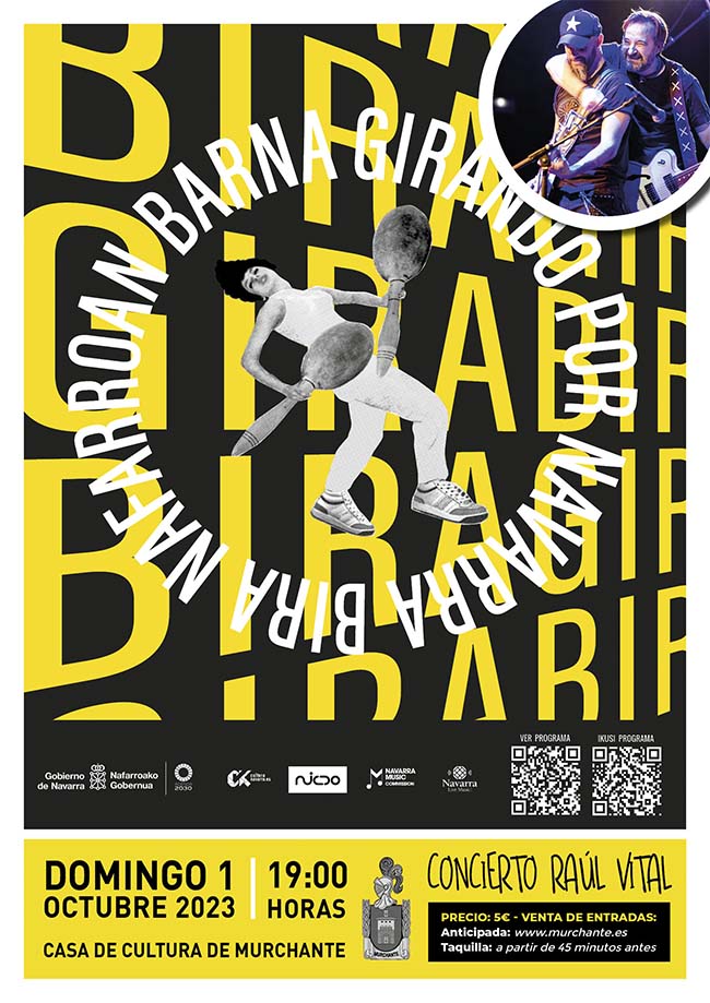Concierto de Raúl Vital en Murchante