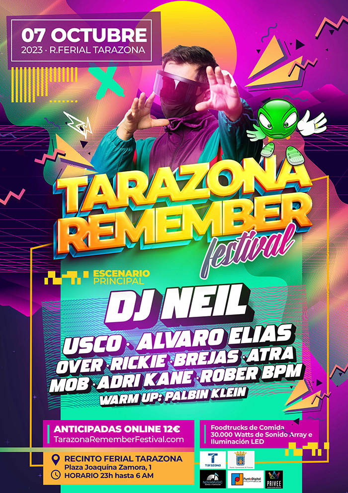 Cartel Tarazona Remember Festival