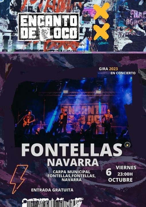 Tributo al Canto del Loco en Fontellas 2023