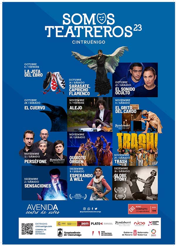 Cartel Somos teatreros 2023 Cintruénigo