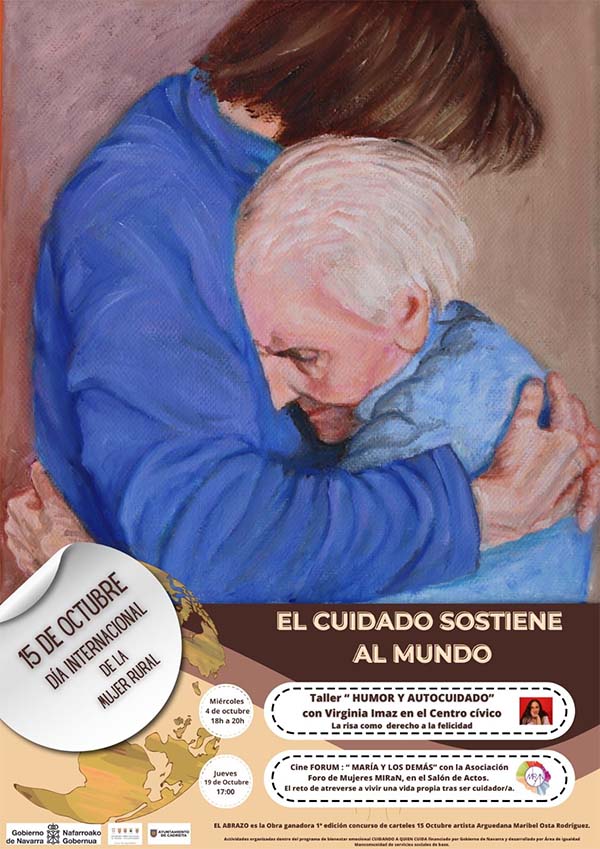 Cartel del programa de bienestar emocional 'Cuidando a quien cuida' 2023