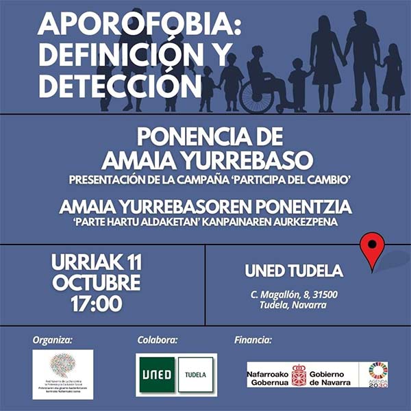 Jornada en la UNED de Tudela APOROFOBIA. definición y detección