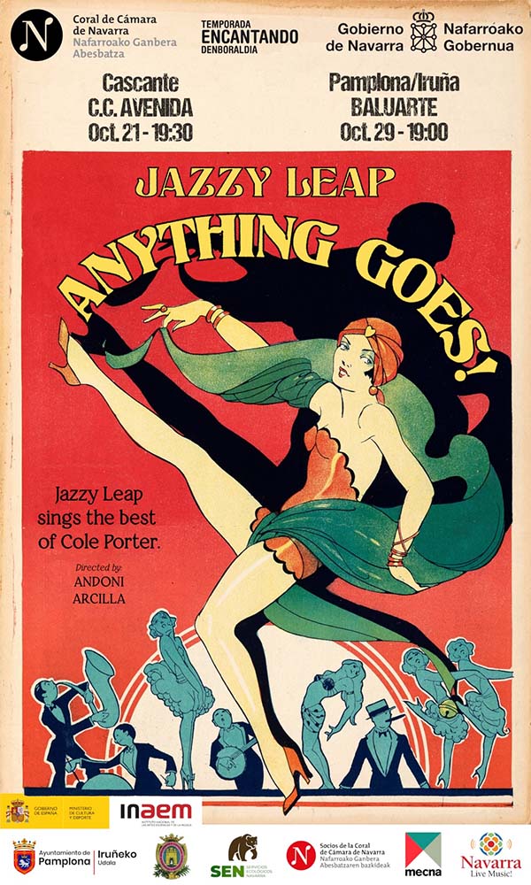 Espectáculo ANYTHING GOES! en Cascane