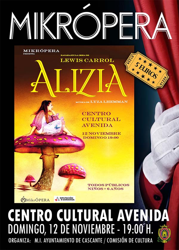 Cartel Mikrópera en Cascante