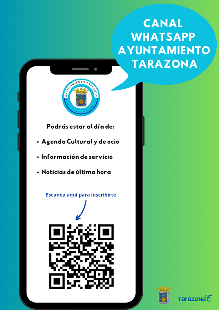 Canal Whatsapp Ayuntamiento Tarazona