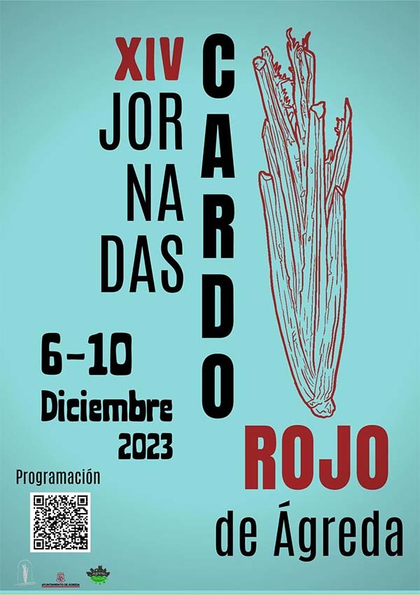 Cartel Jornadas del Cardo Rojo de Ágreda 2023