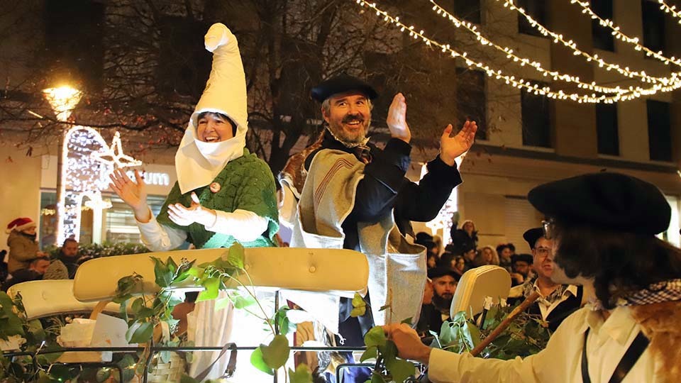 Fotos: Desfile de Olentzero y Mari Domingi