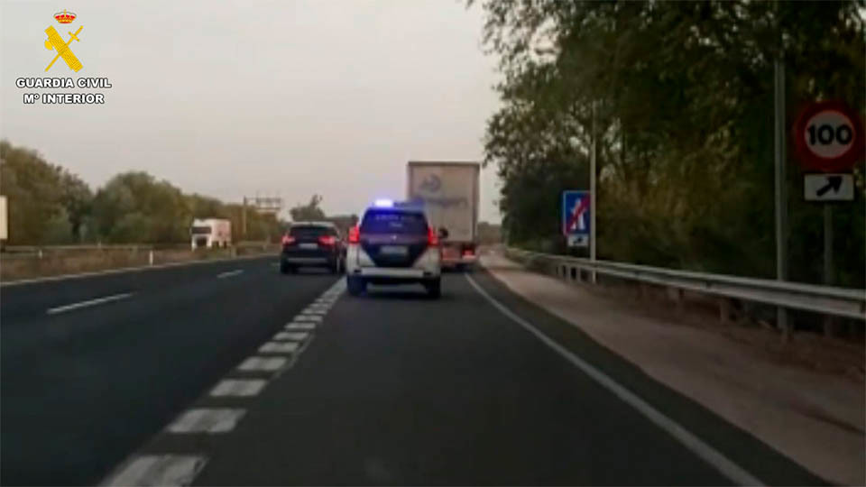 guardia civil organizacion criminal robo camiones tudela