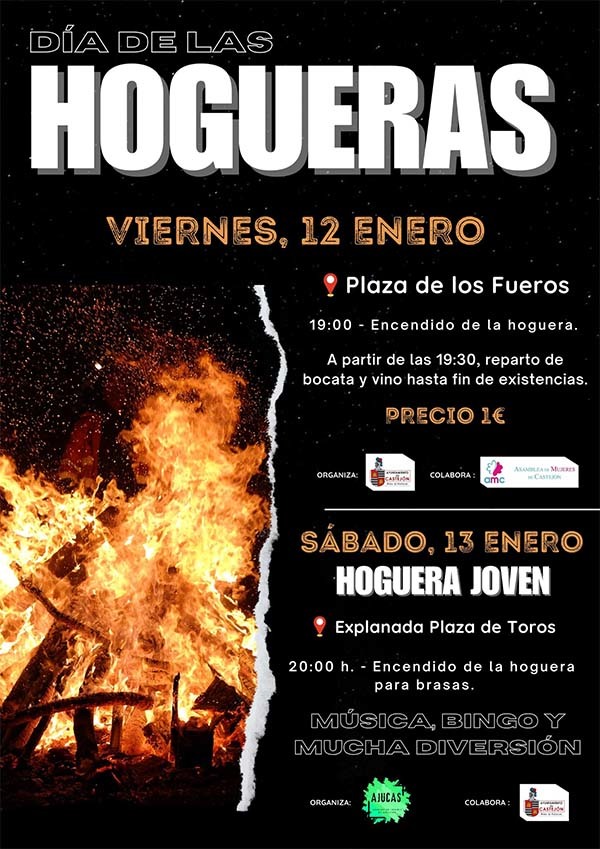 dia de las hogueras 2024 Castejón