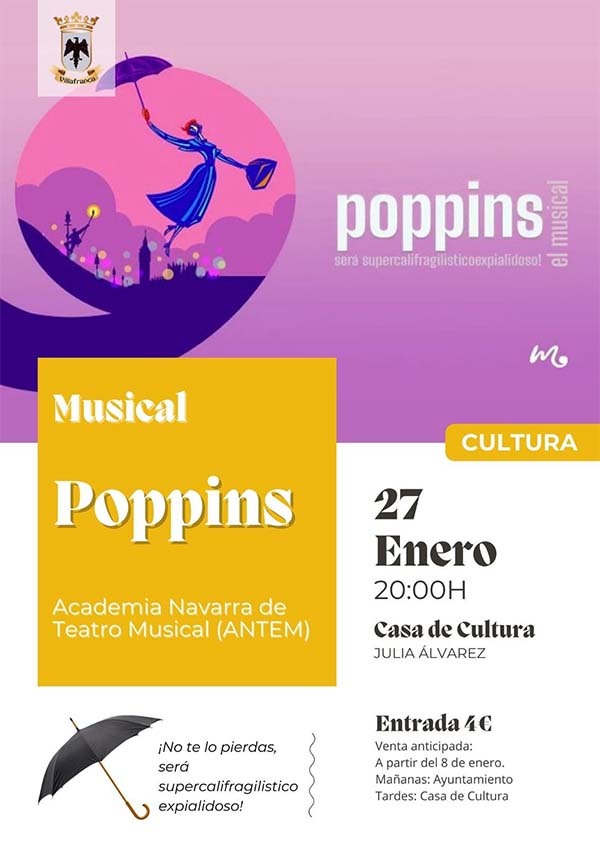 musical poppins villafranca