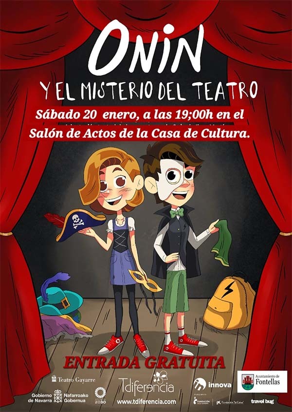 Teatro en Fontellas enero 2024