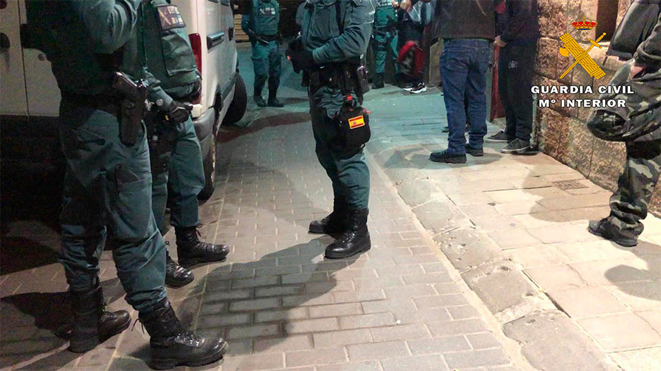 calahorra guardia civil detenidos