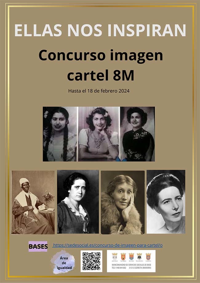Cartel concurso 8M 2024