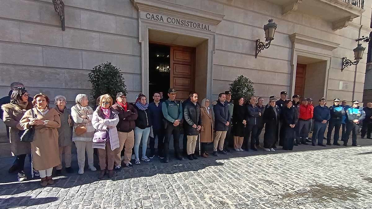 minuto de silencio en tudela guardias civiles fallecidos