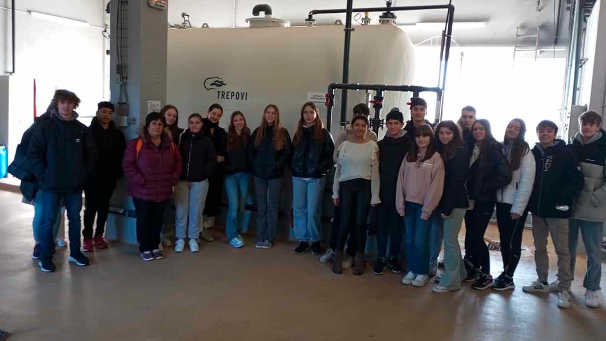 visita potabilizadora depuradora de tudela ies benjamin de tudela