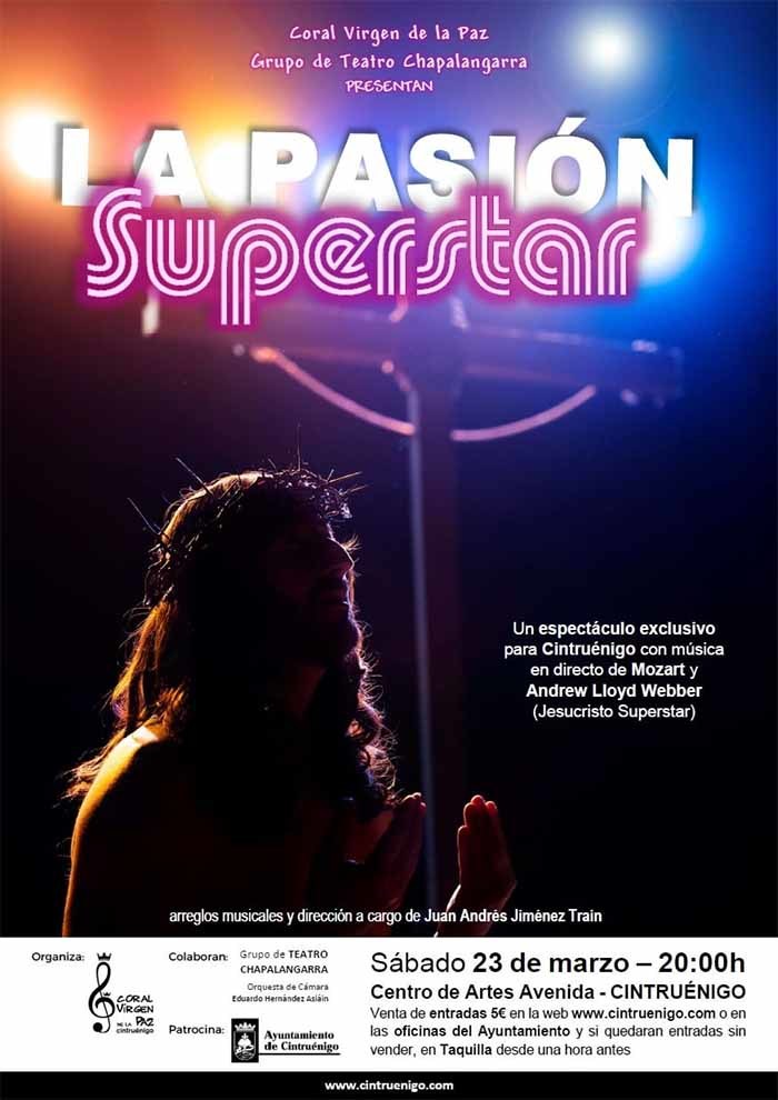 Cartel  LA PASIÓN SUPERSTAR 2024