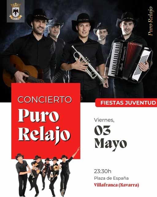 CONCIERTO PURO RELAJO EN VILLAFRANCA 2024