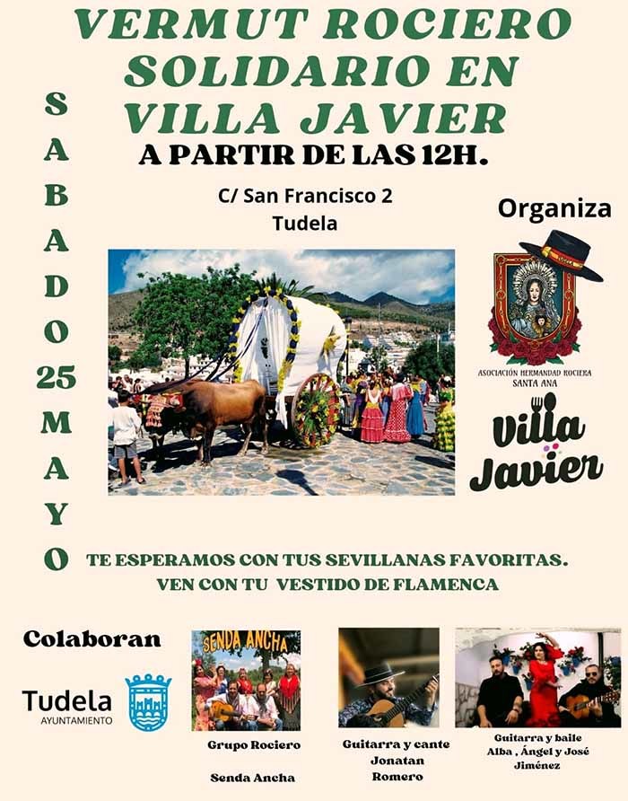 Cartel vermut rociero villa javier