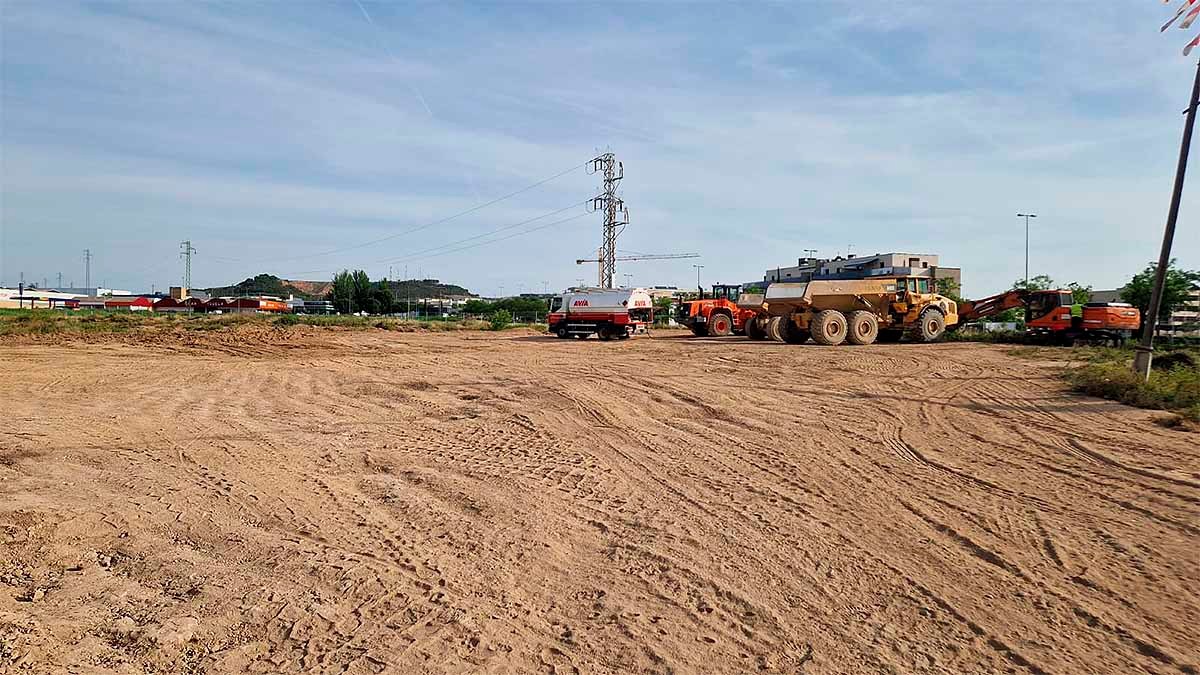 obras en el recinto ferial de tudela2