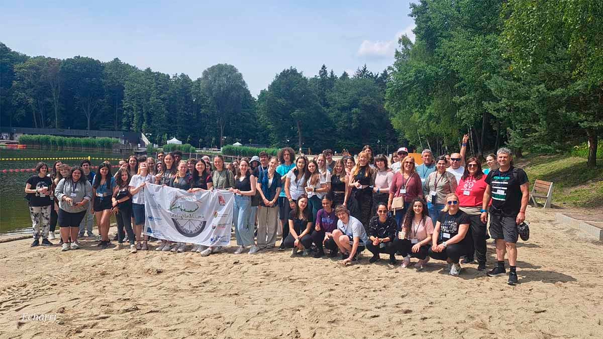 Viaje Erasmus a Polonia del IES Alhama y Biciclistas de Corella (1)