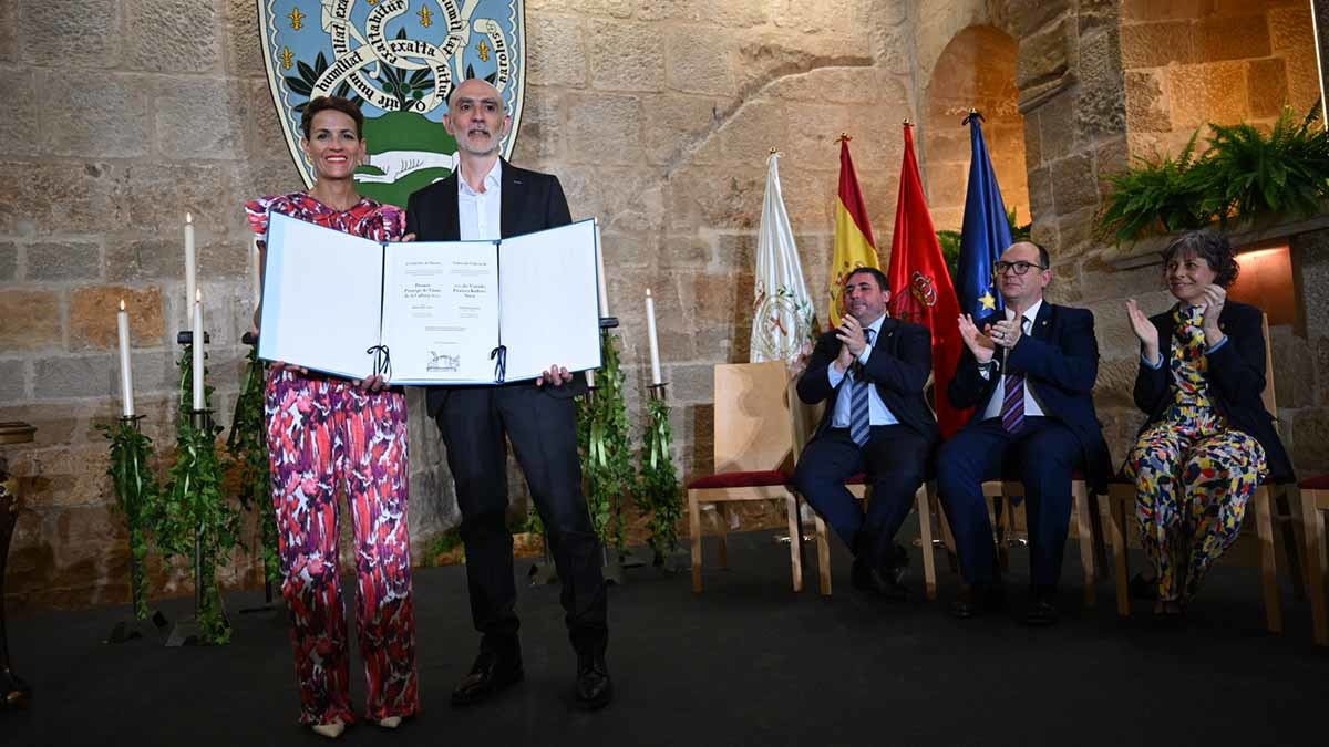 Alfredo Sanzol, Premio Príncipe de Viana de la Cultura 2024 (2)