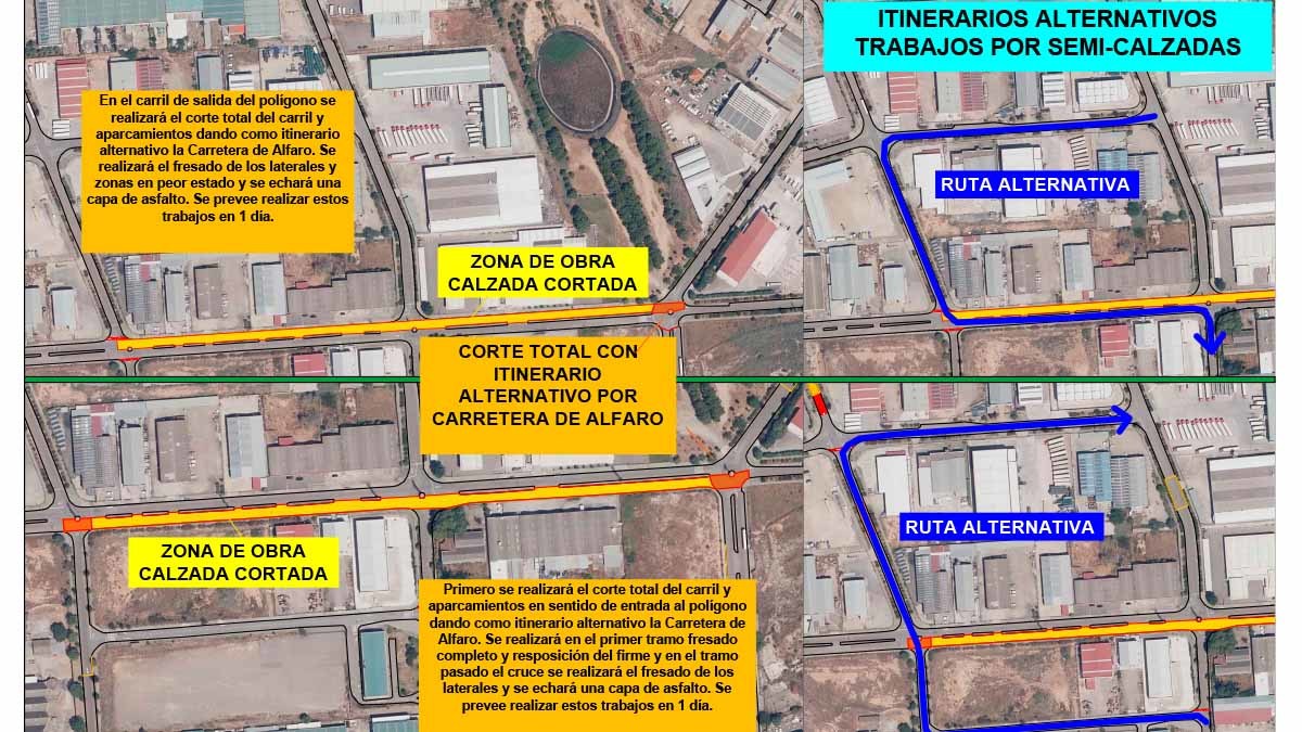 obras poligonos industriales