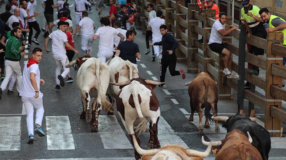 primer encierro de las fiestas de Tudela2