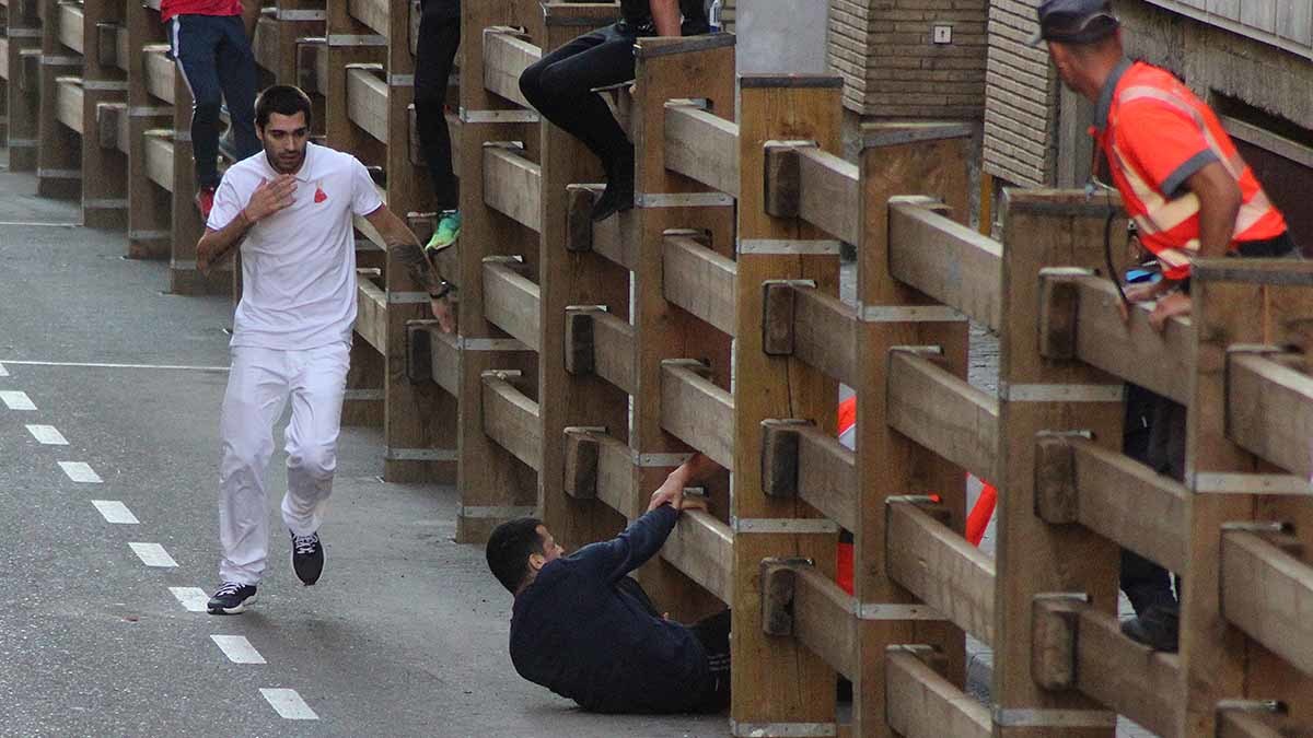 primer encierro de las fiestas de Tudela3