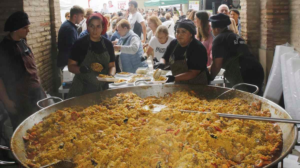 dia del arroz argueda paellada