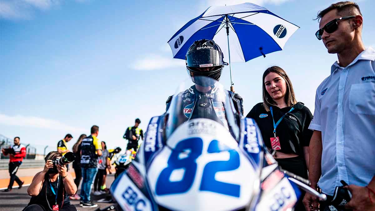 Mario Mayor parrilla de salida Alcañiz