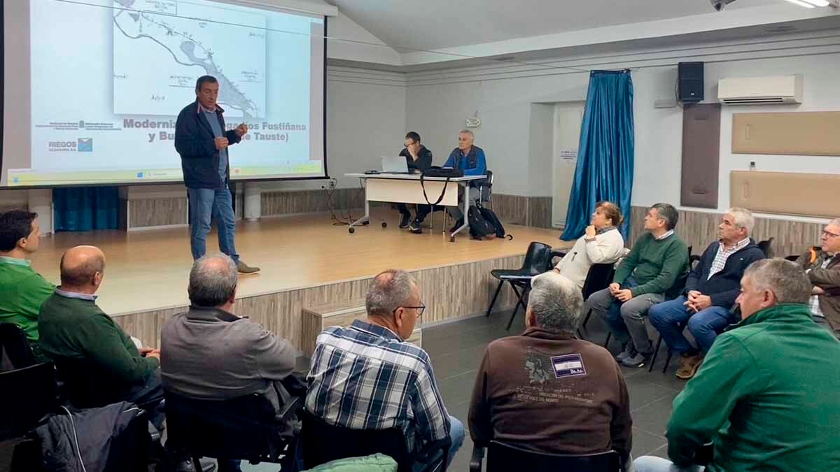 imagen de la sesión participativa en Buñuel