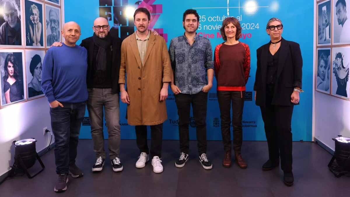 presentación película 'La estrella azul' en Tudela
