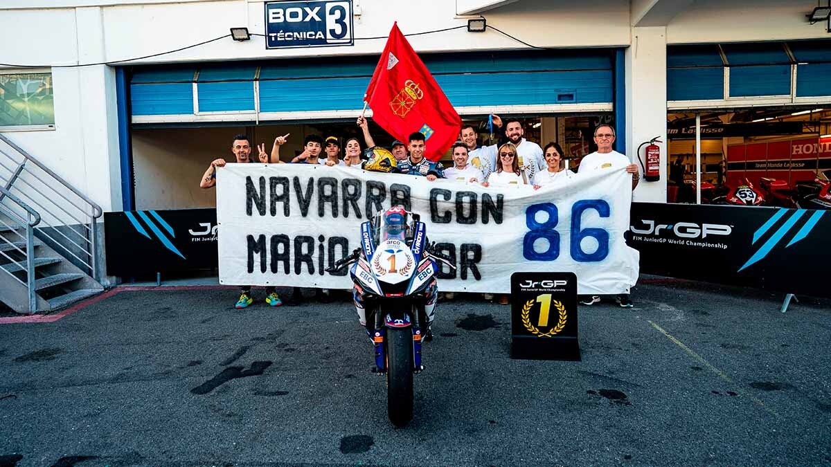 Mario Mayor Campeón de Europa Júnior del FIM (1)
