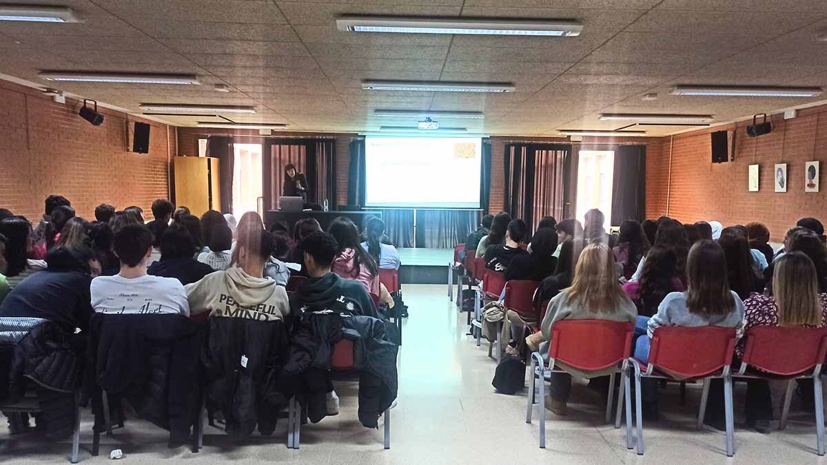 alumnos de bachillerato del ies valle del ebro charlas upna2
