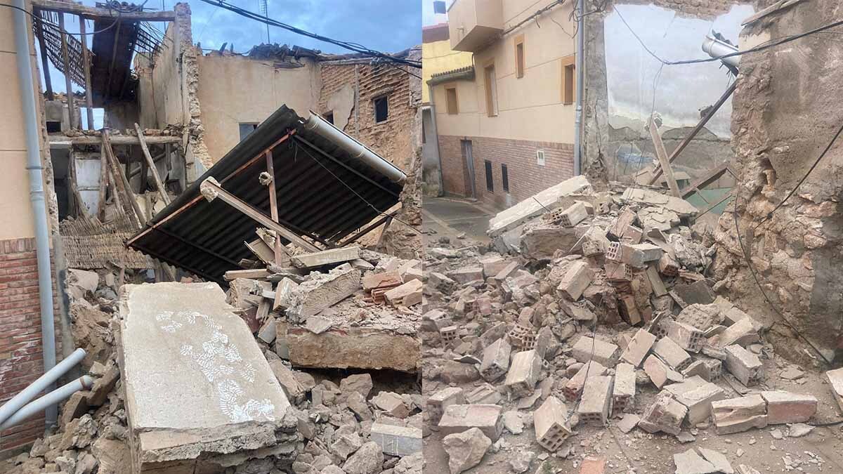 derrumbe calle enmedio casco antiguo ablitas2. Foto: Ayuntamiento de Ablitas