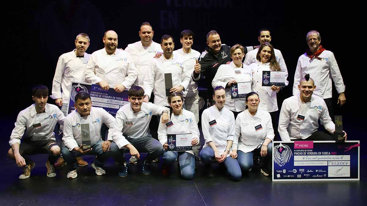 III Concurso de España de Pincho de Verdura de Tudela Finalistas