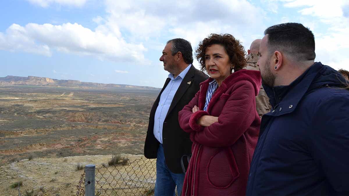 visita parlamentaria polígono de tiro de bardenas2
