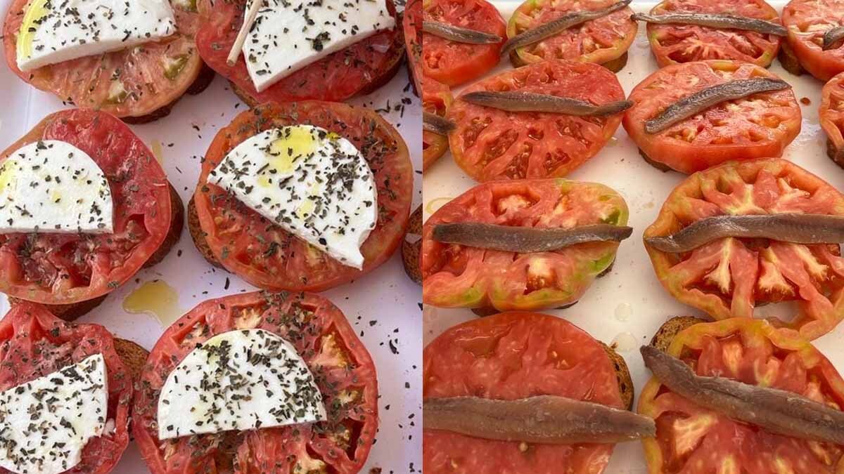 Pinchos de Tomate Rosa de Cortes