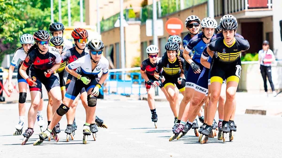 Club Patinaje Velocidad Tudela en el XV Trofeo Ciudad de Sangüesa (1)