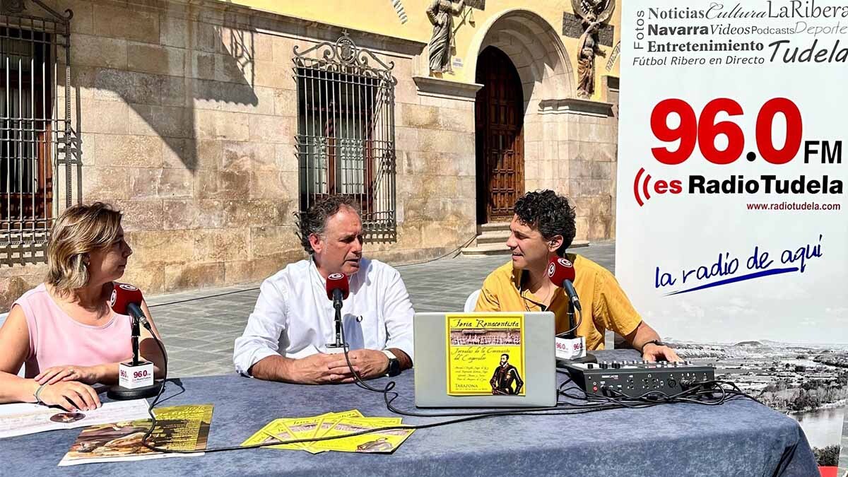 ana calvo tono jaray y paúl carcavilla en tarazona