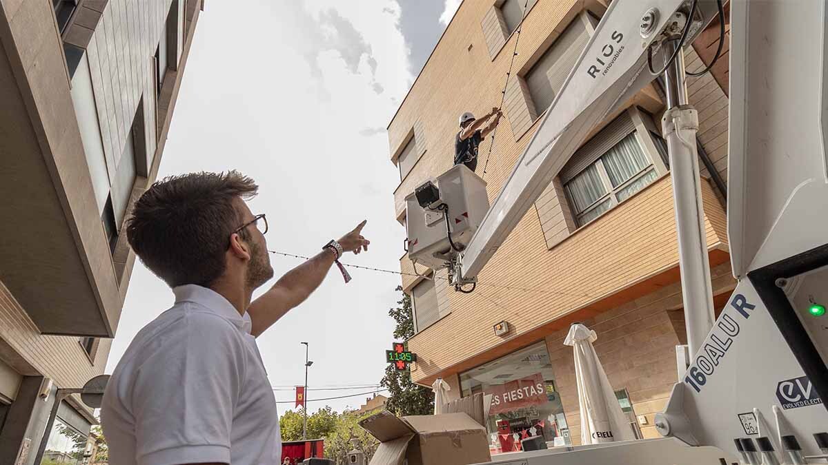 nuevas luminarias en cintruénigo para las fiestas patronales (5)