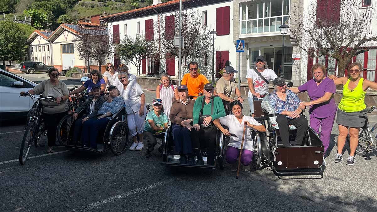 biciclistas de corella ruta por la vía verde del bidasoa (1)