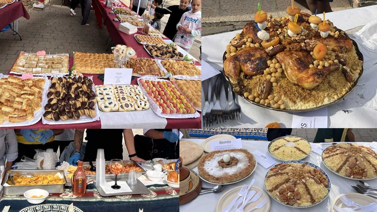 Comidas del mundo en el Encuentro Multicultural de Villafranca 2025