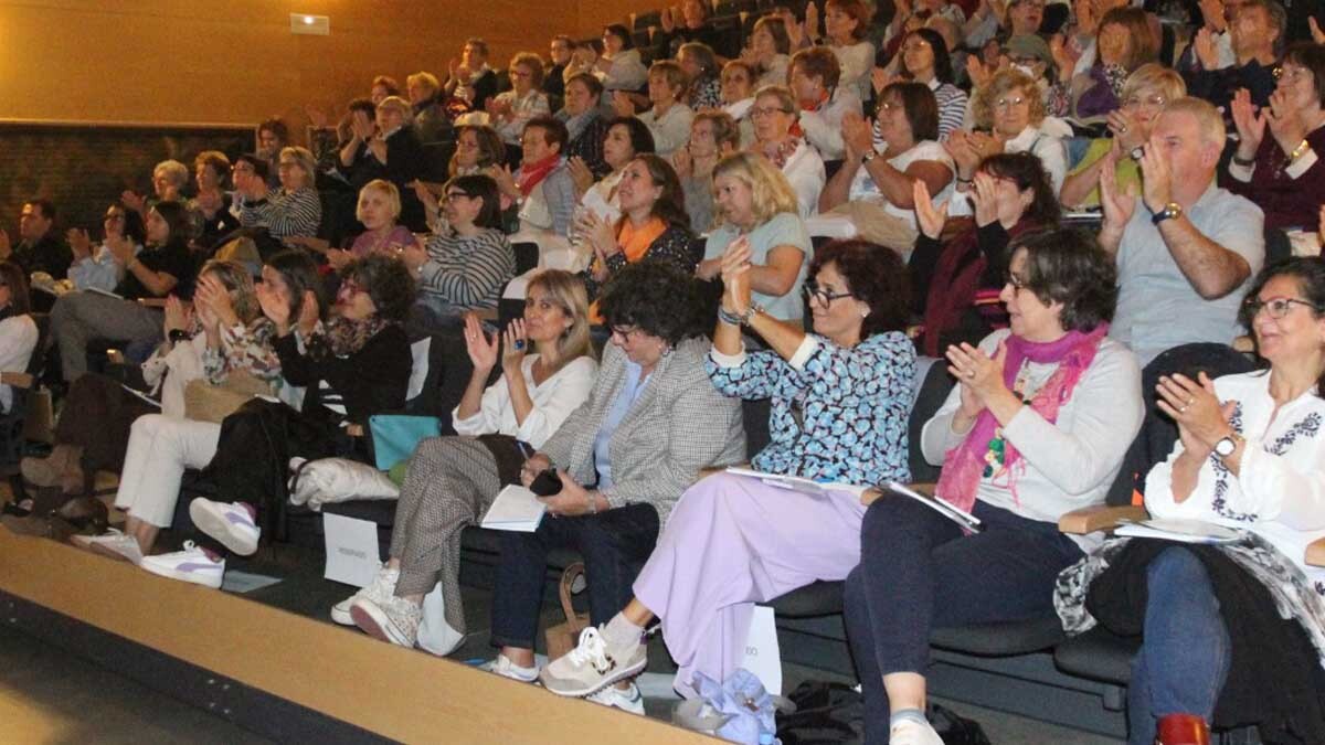 Participantes del III Encuentro de Mujeres de la Ribrea celebrado en Fontellas