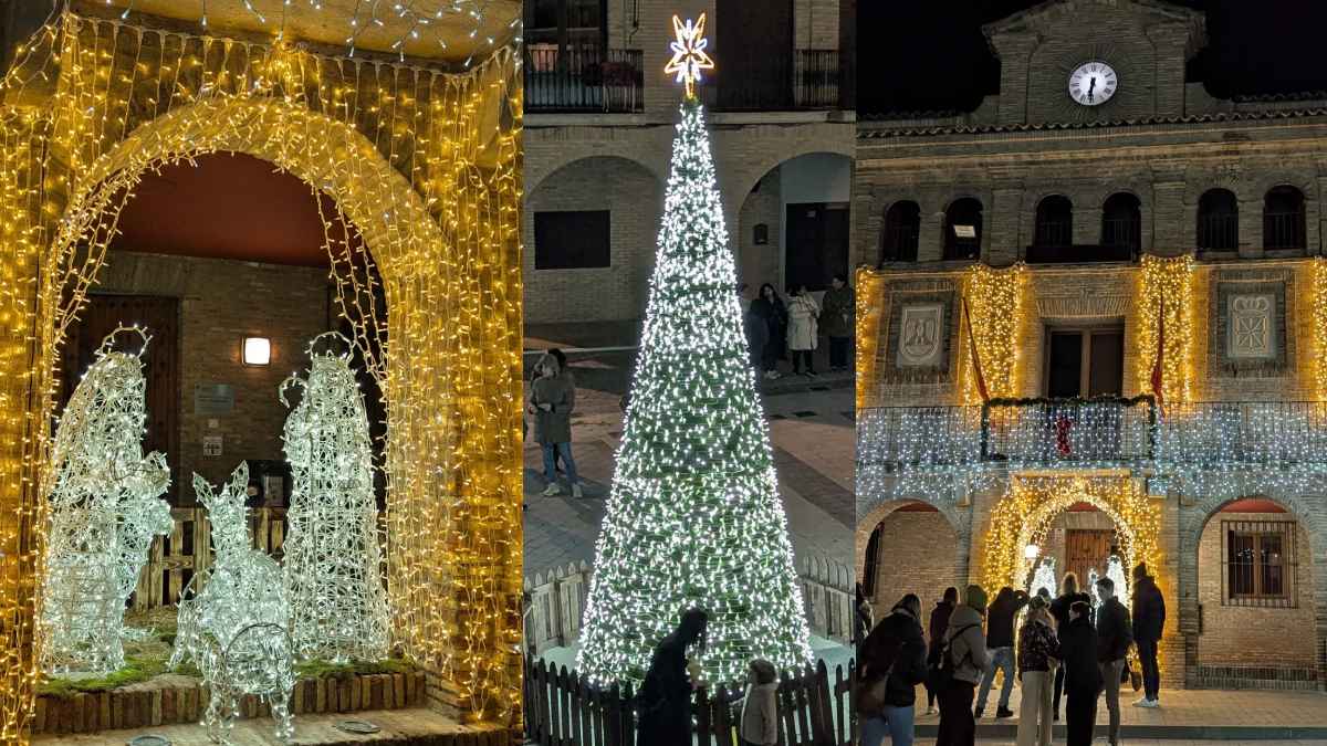 Encendido de luces en Villafranca 2025