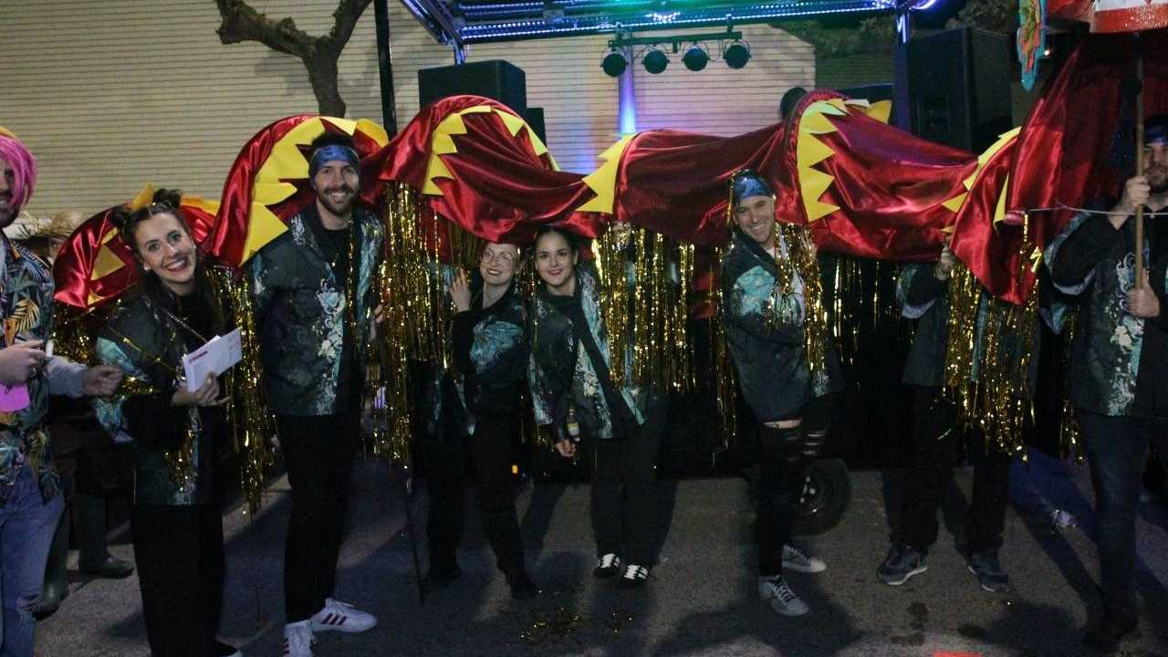 Dragón Chino. 2ºPremio Carnaval Fontellas 2026