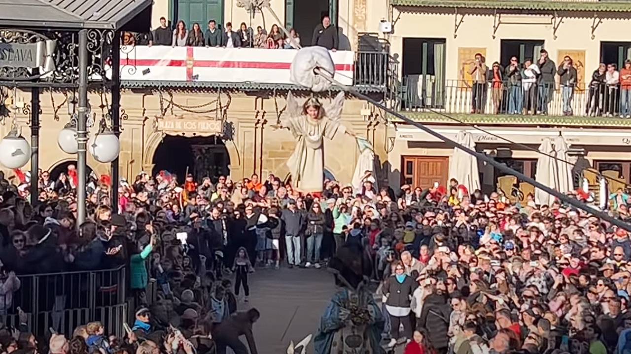 Bajada del Ángel de Tudela 2026