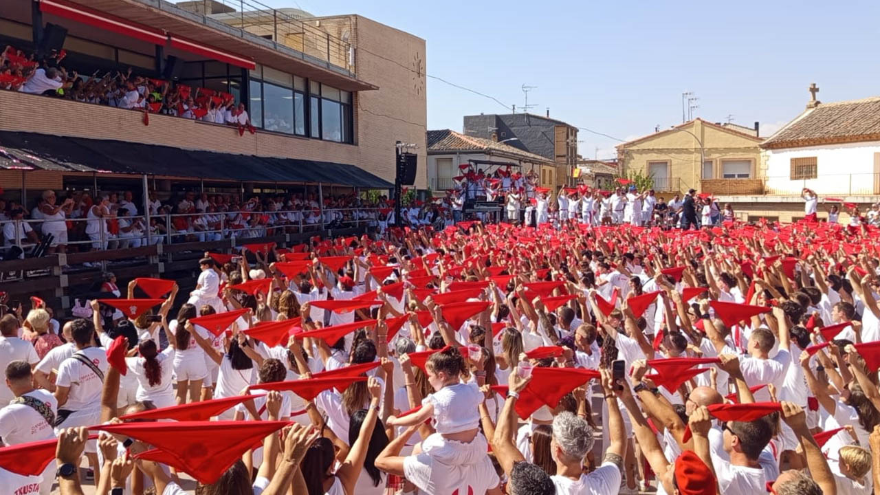 Lanzamiento del Cohete de las Fiestas de Ribaforada 2026